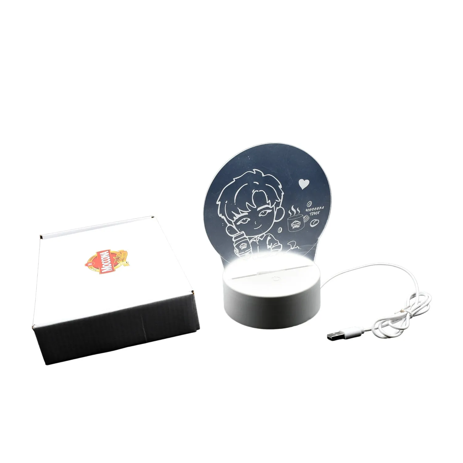 3D Led Night Light Desk Lamp Lighting Lamp Practical 3D Night Light Creative Dream Sleep Led Desk Lamp Bedroom Bedside Light