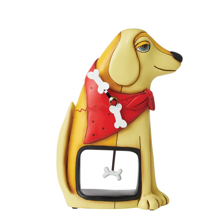 Allen Designs Bandana Dog Desk Clock