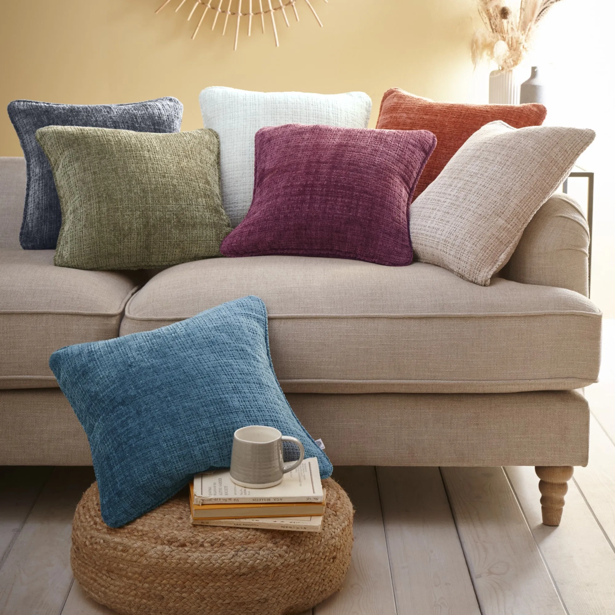 Appletree Loft Alba Cushion - Teal