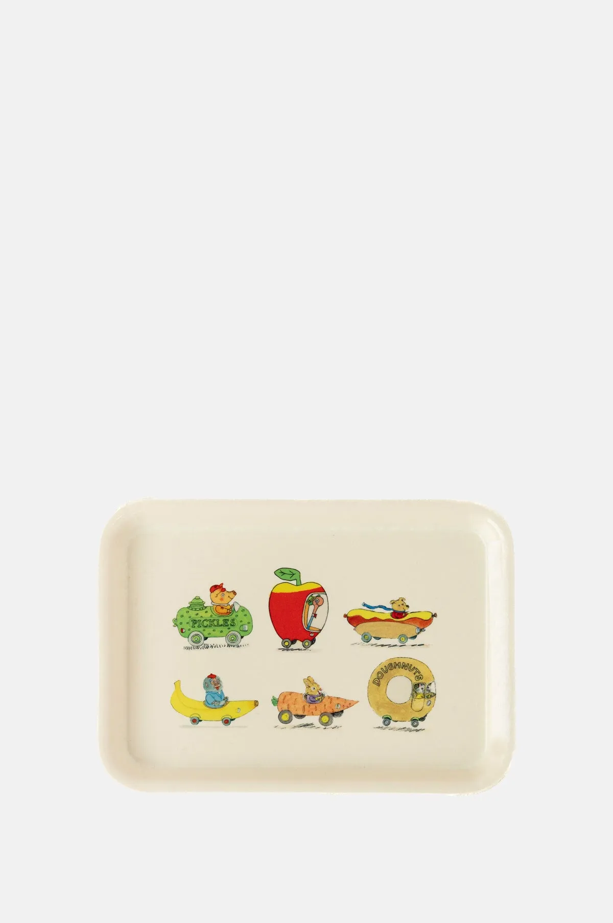 Busy Town Vintage Style Tray