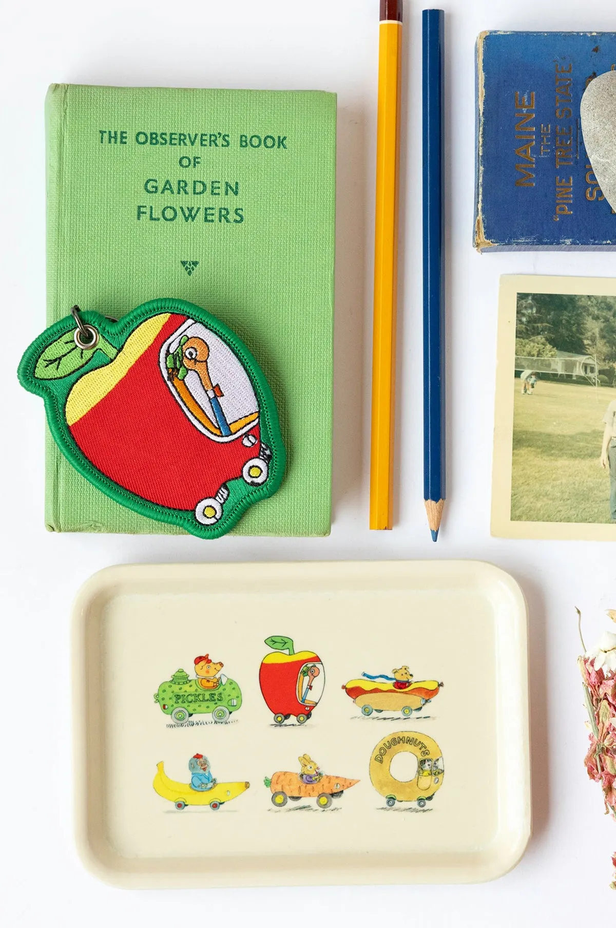 Busy Town Vintage Style Tray