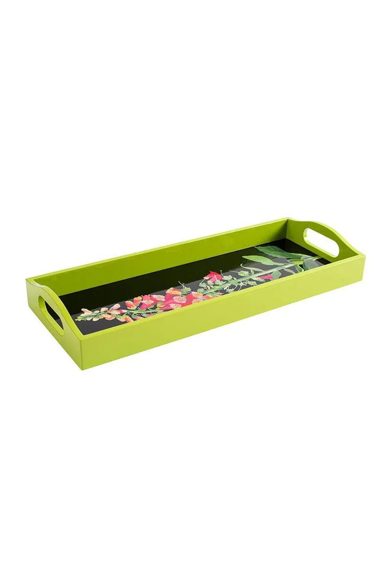 Caspari Fuchsia Foxglove Tray