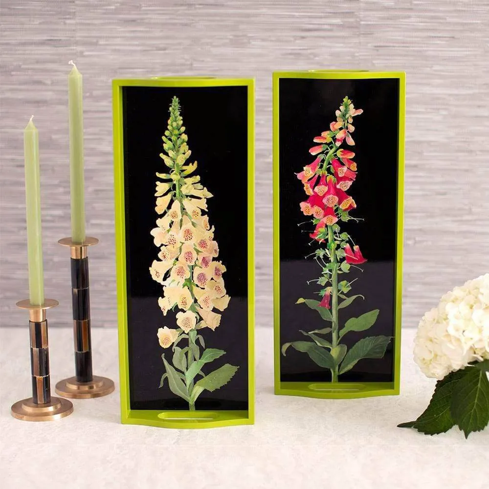 Caspari Fuchsia Foxglove Tray