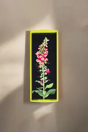 Caspari Fuchsia Foxglove Tray