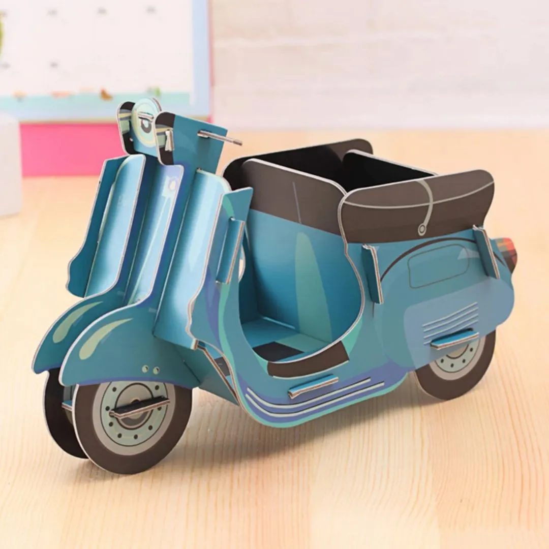Creative DIY Paper Desktop Storage Box
