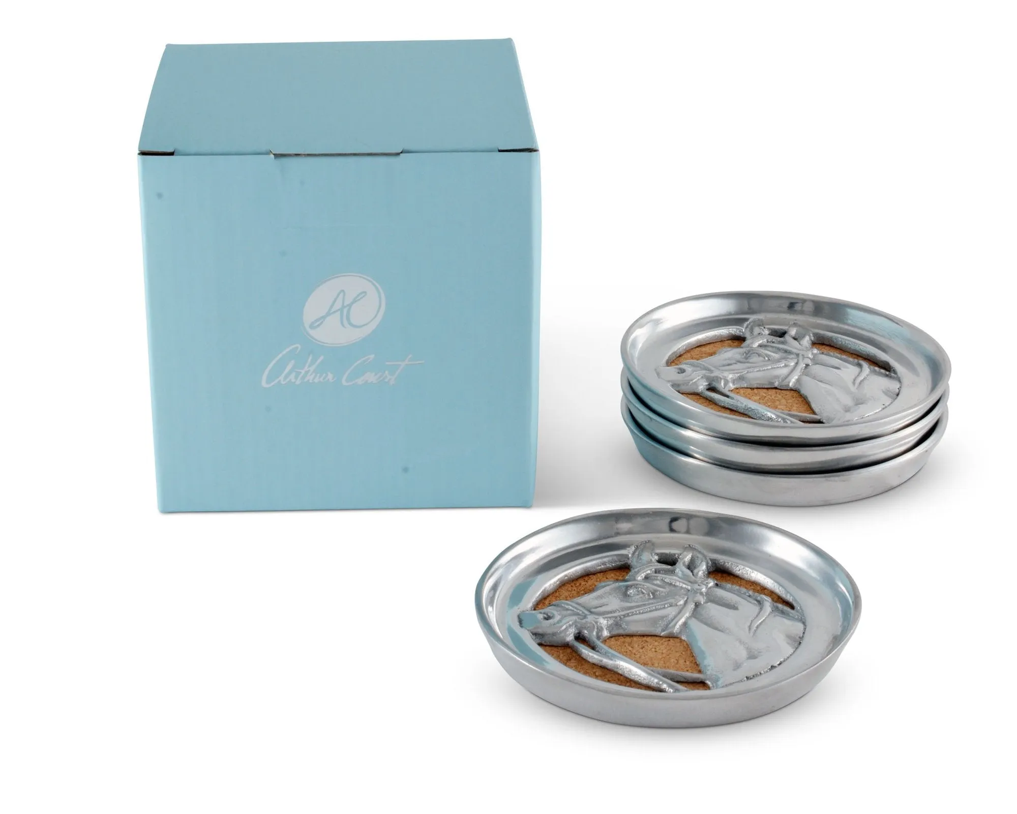 Equestrian Drink Coaster (Set of 4)