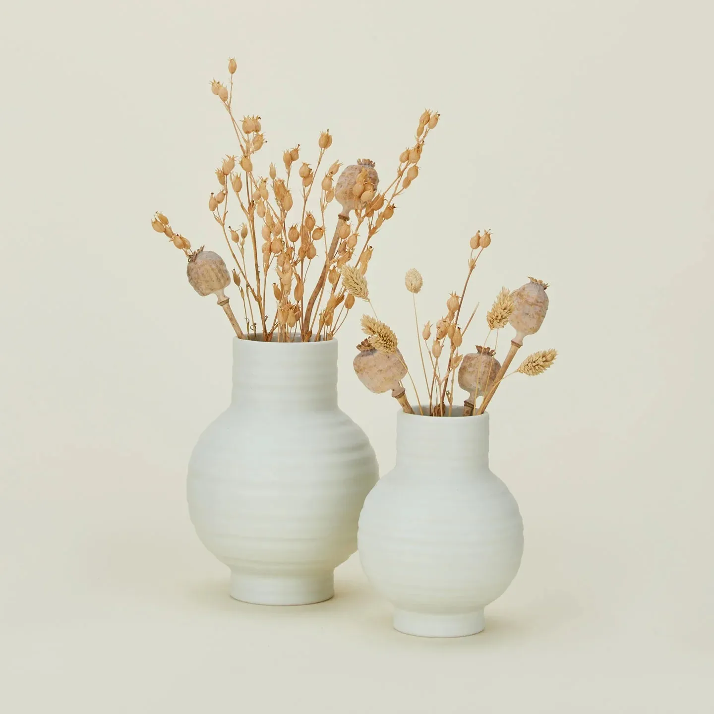 Essential Large Ceramic Vase (Bone)