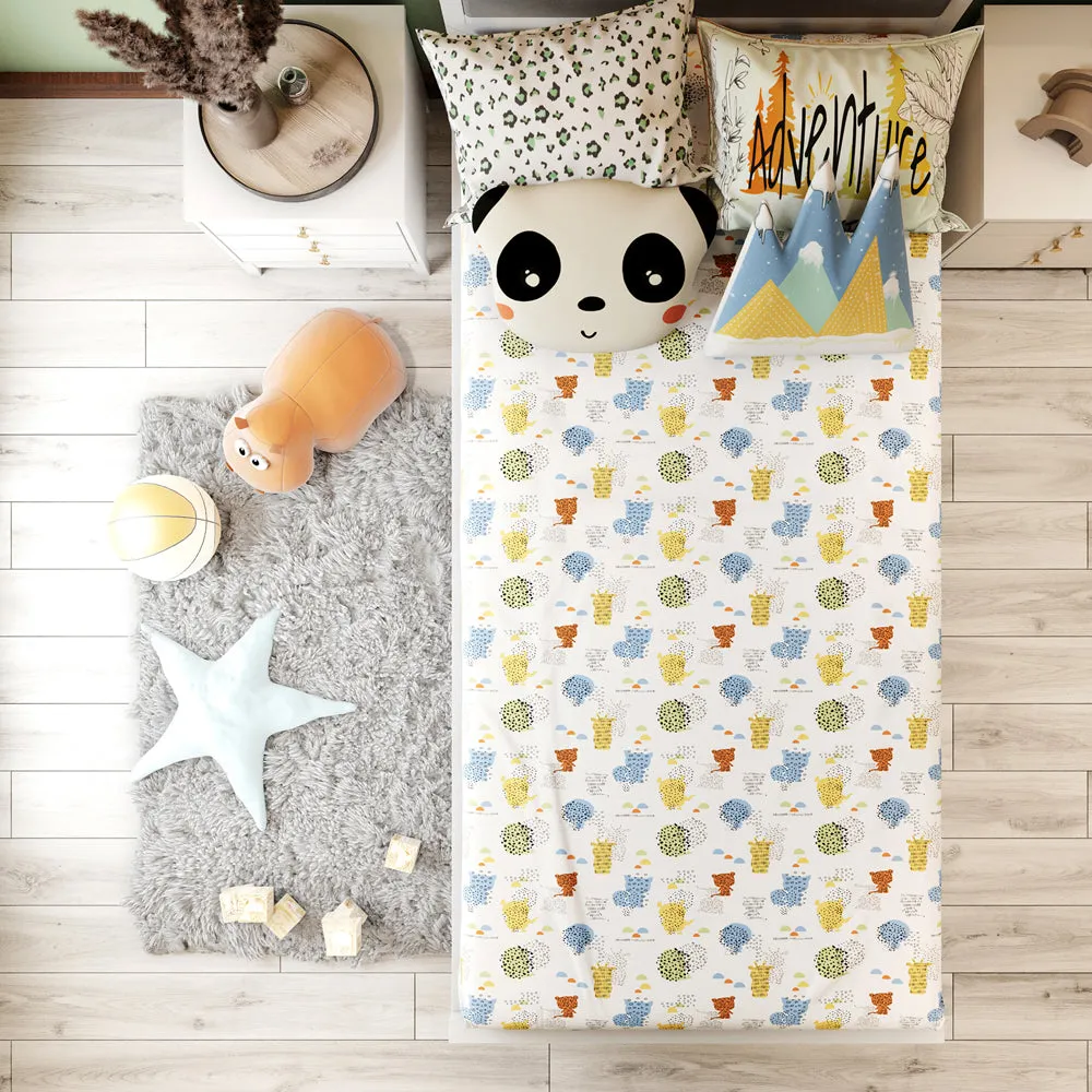 Fancy Fluff Kids 6 Pc Full Bed Set   Animal Planet - Single/ Double