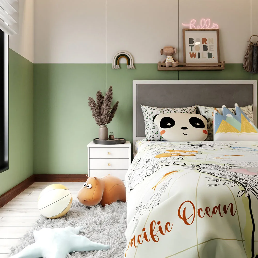 Fancy Fluff Kids 6 Pc Full Bed Set   Animal Planet - Single/ Double