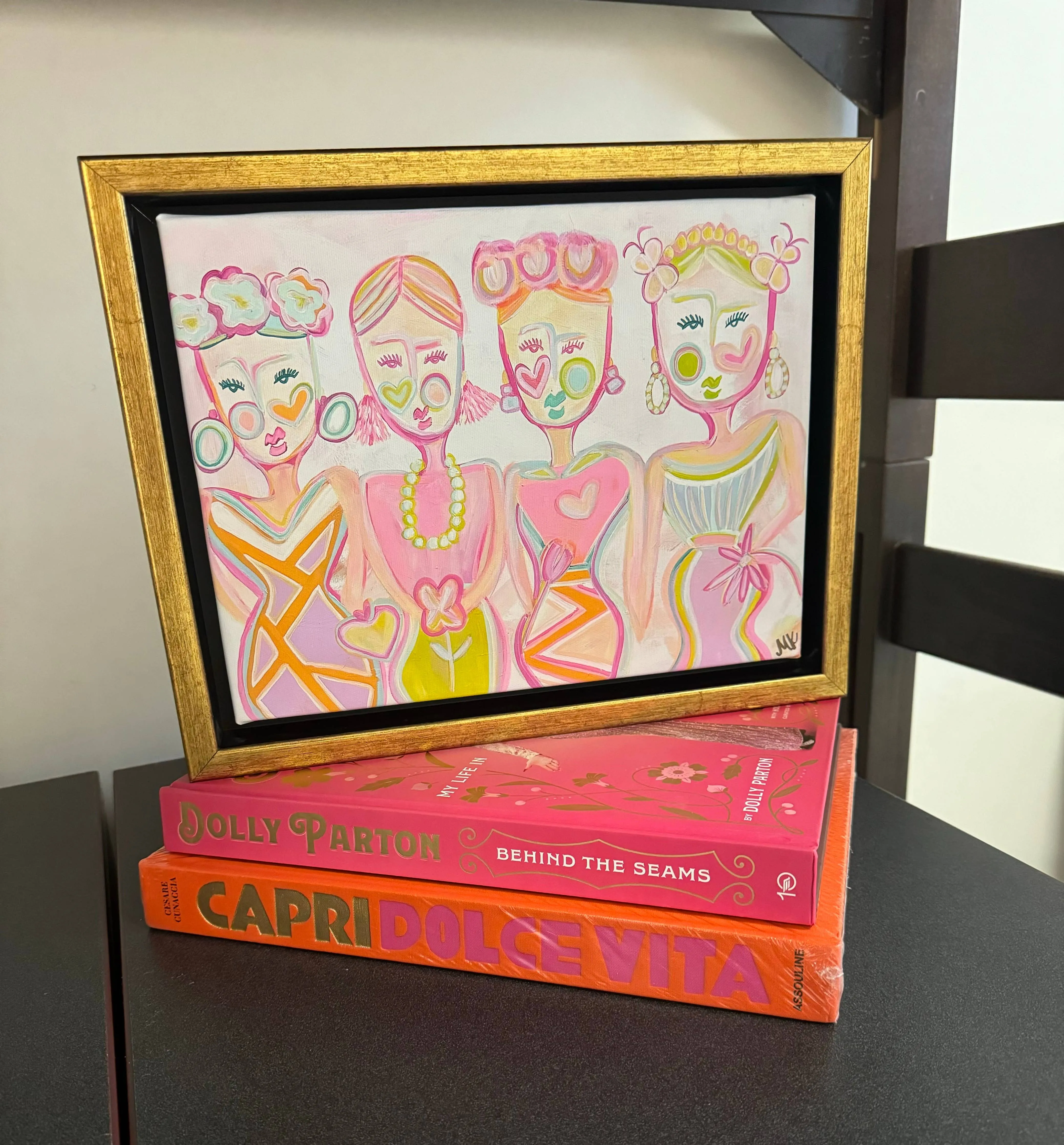 Framed Mini Sisters at Heart Proverbs 31 Lady Print