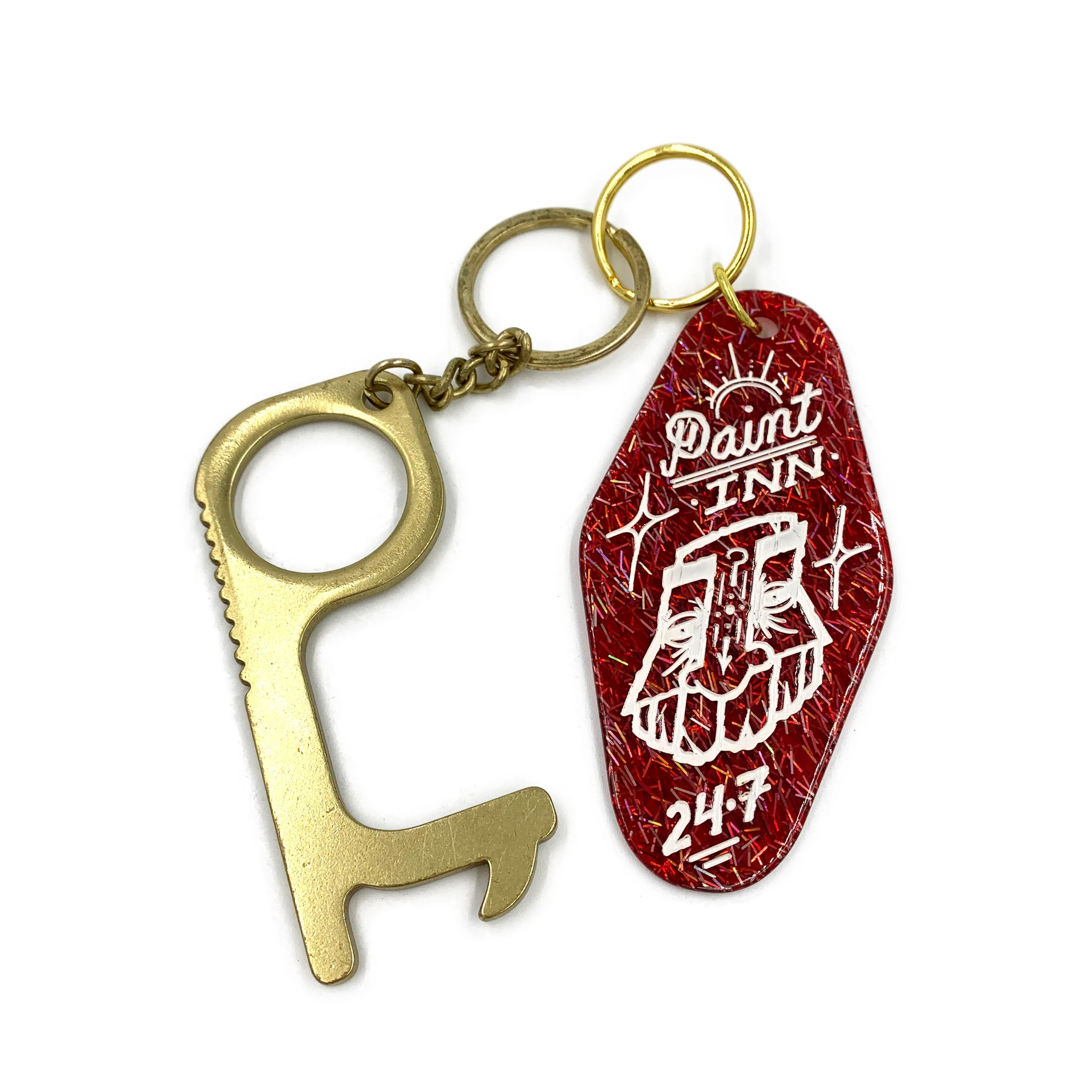 GATS - "Paint INN 24.7" Keychains