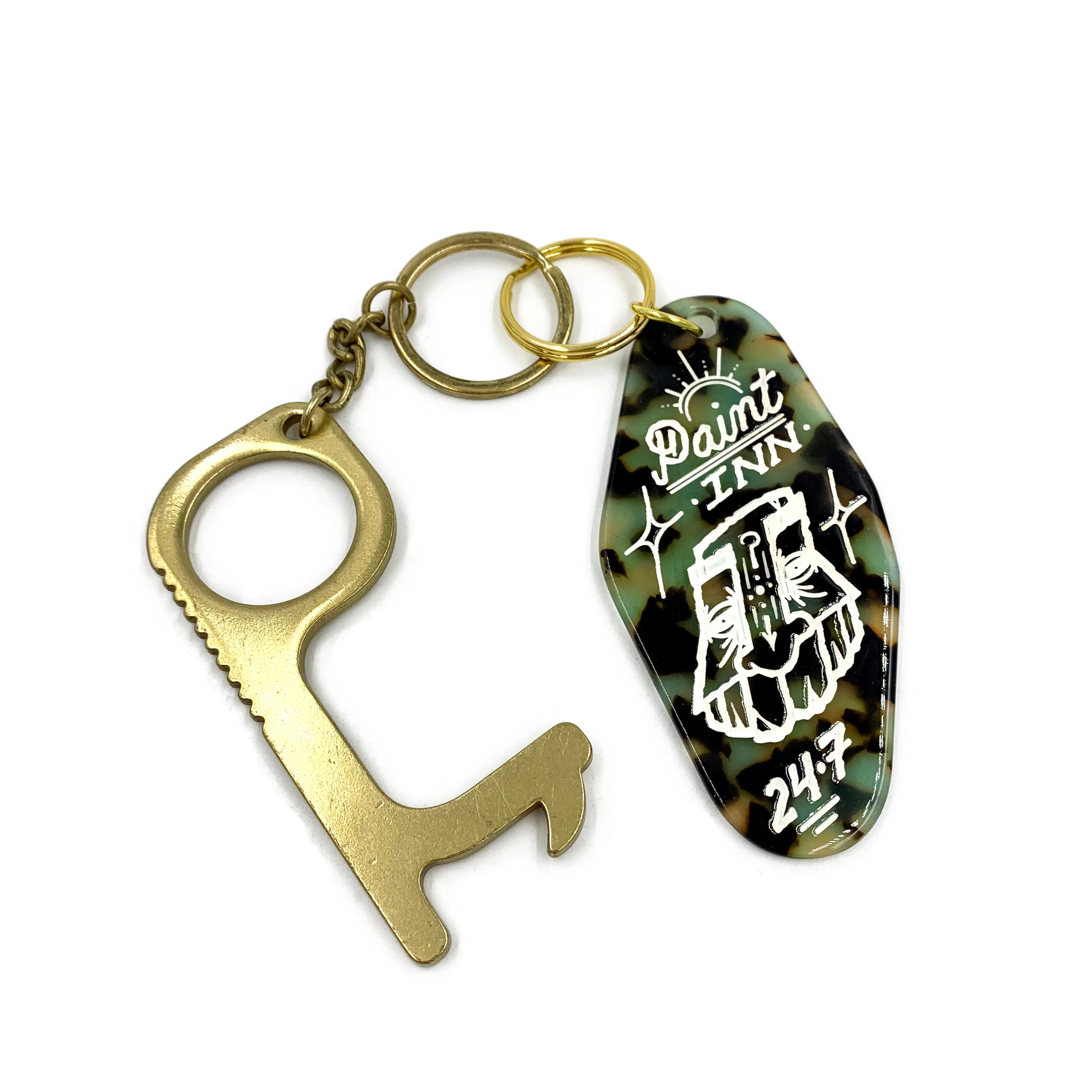 GATS - "Paint INN 24.7" Keychains