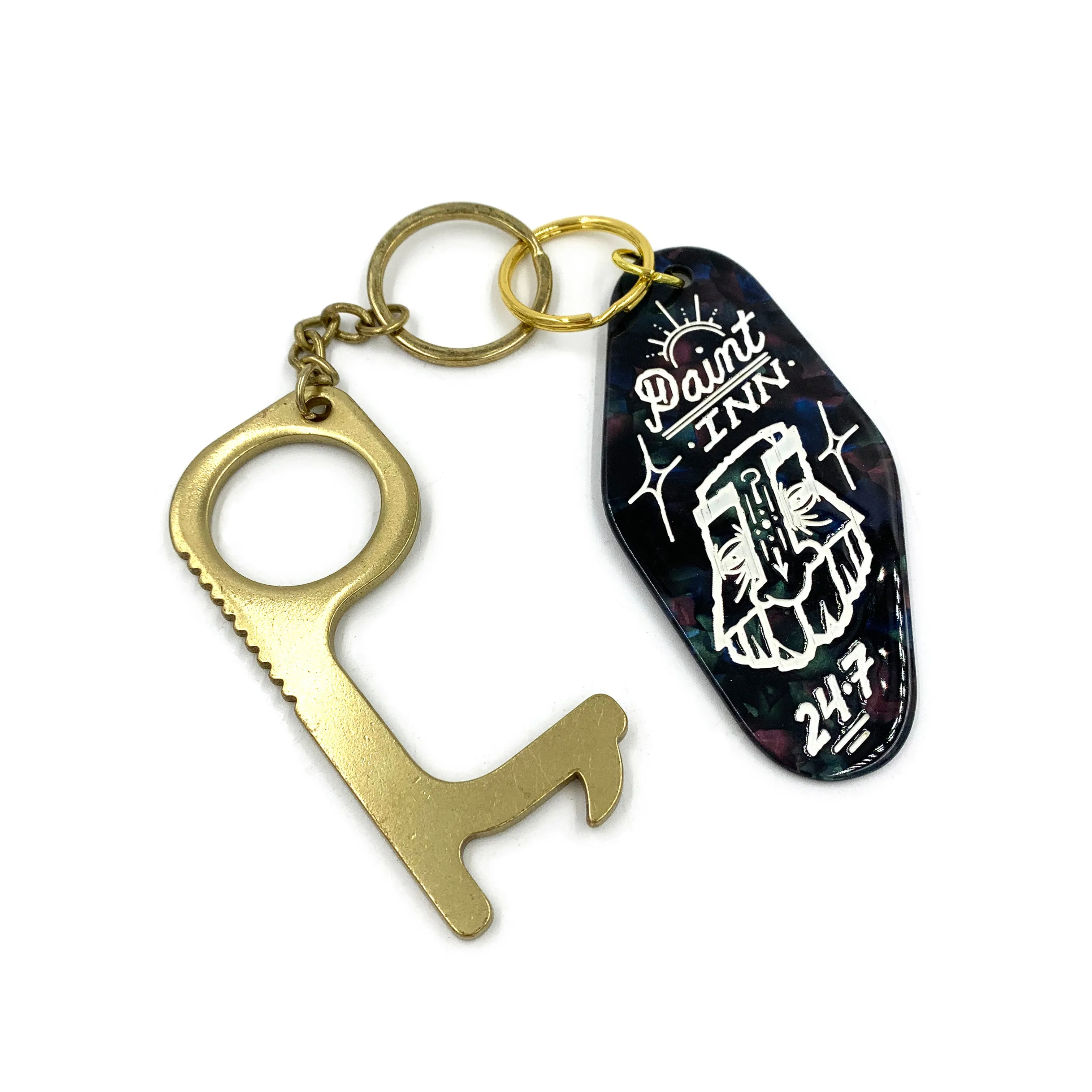 GATS - "Paint INN 24.7" Keychains