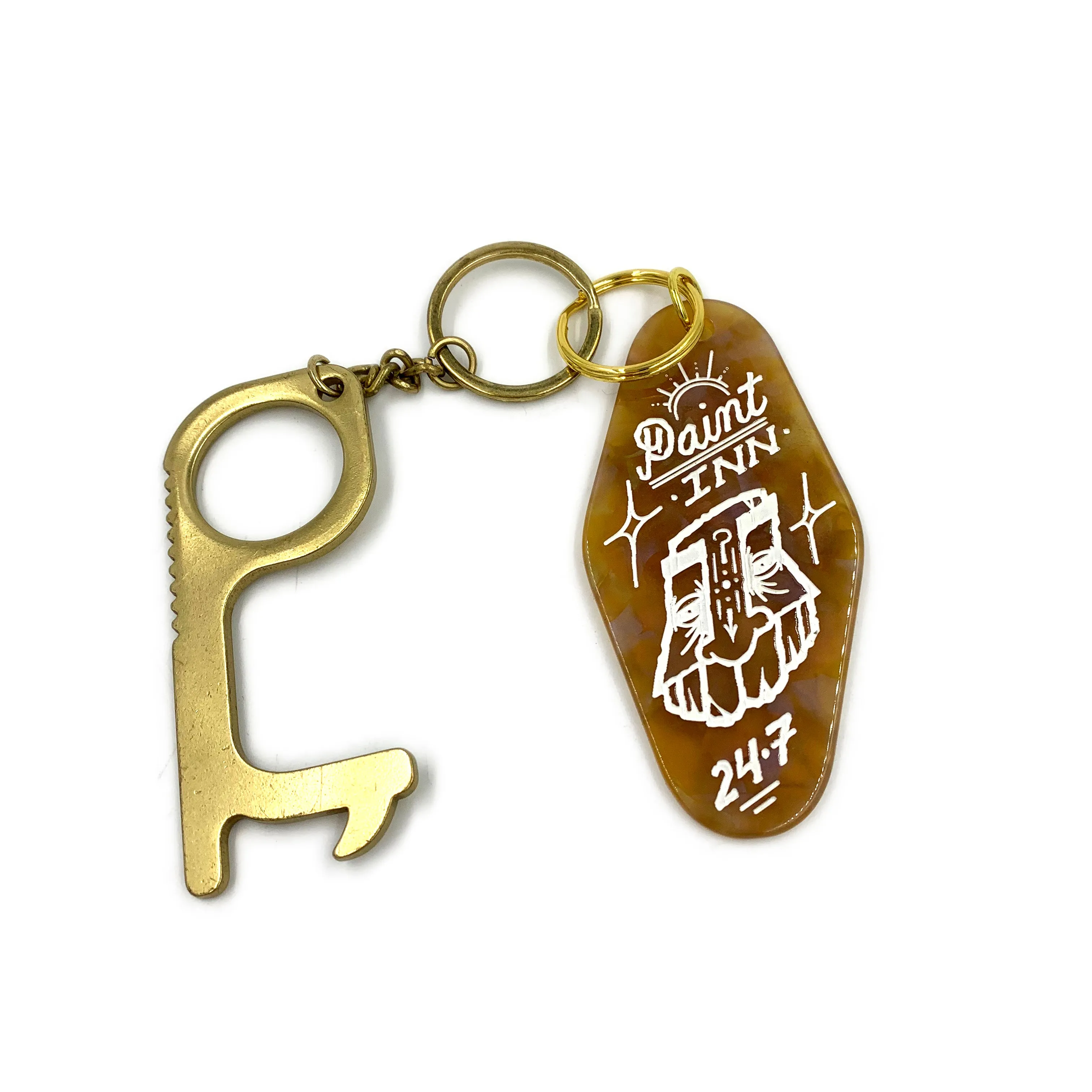 GATS - "Paint INN 24.7" Keychains