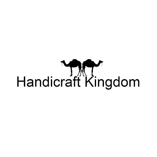 Handicraft Kingdom Table Clocks for Bedroom Designer Analog Modern Quartz Movement for Office & Home Décor with Ganesh | Gift Item for Living Room| Approx Size (4 x 6 Inch) & Wt (850 Gm) Pack of 1