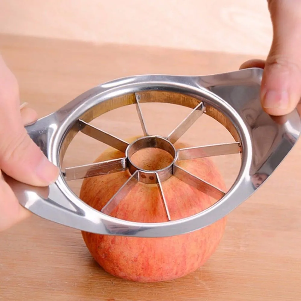 Handy Manual Eco-Friendly Stainless Steel Apple Slicer