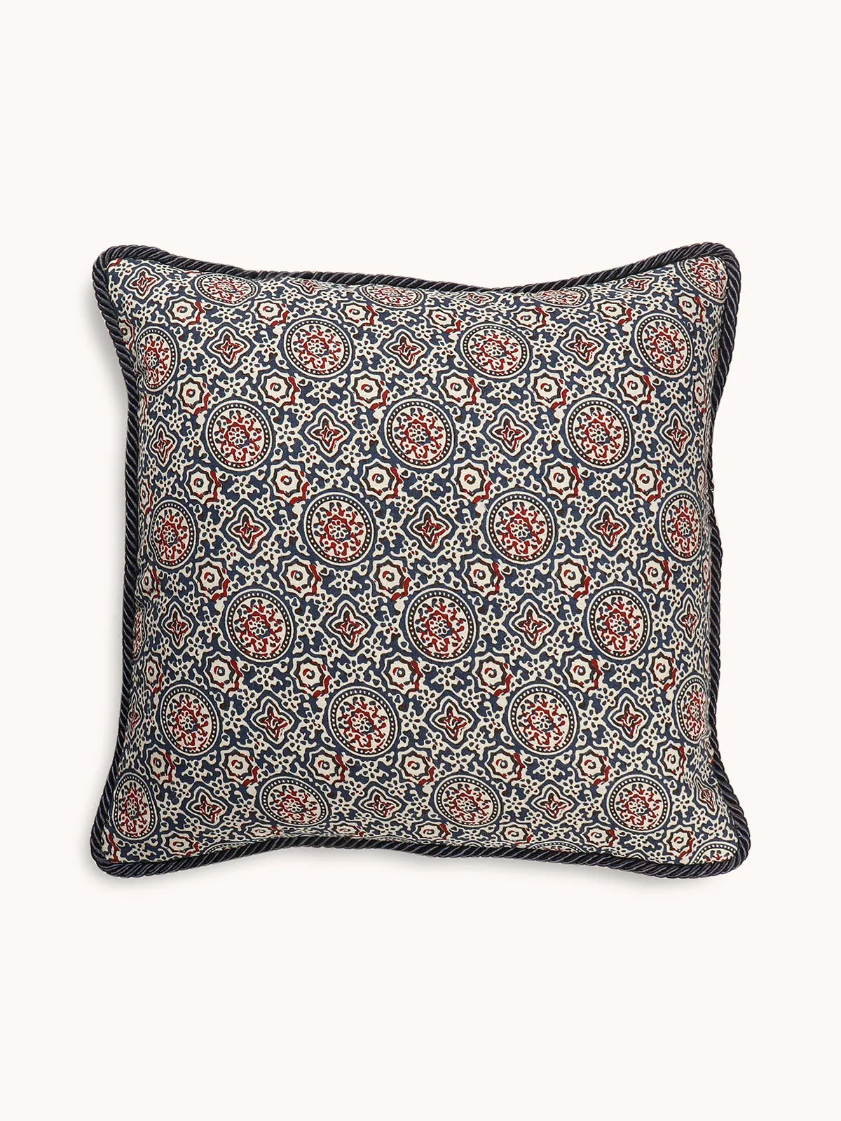 Himari Handwiven Cushions Set Of 2 Pcs Blue