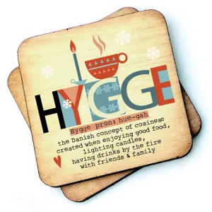 Hygge - Rustic Wooden Coaster - RWC1