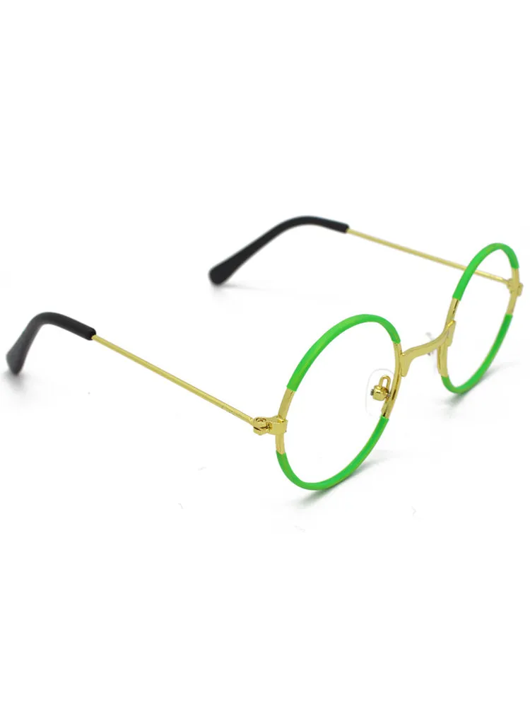 Kids Mirabel Green Round Frames