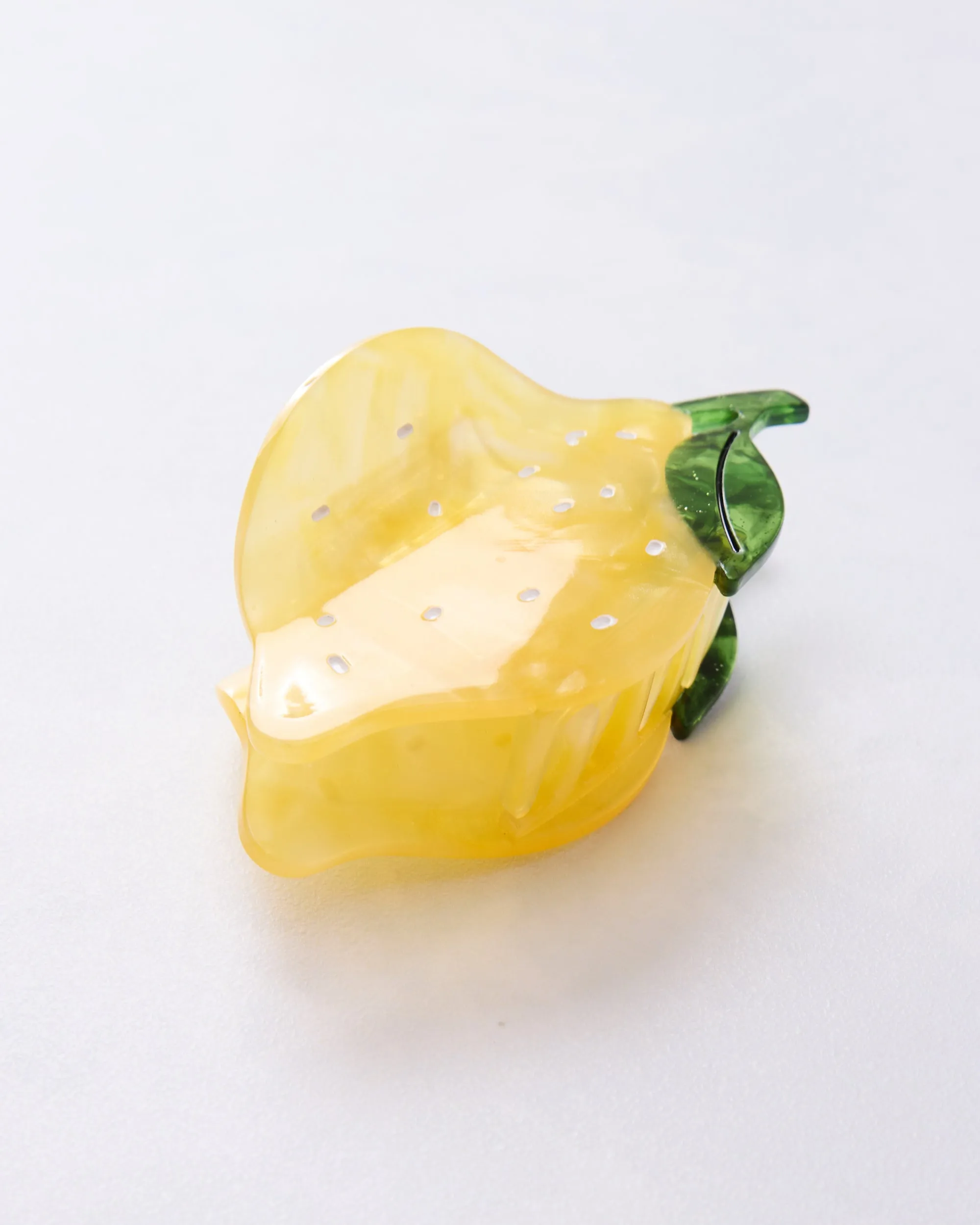 Lemon Slice - Hand-Painted Claw Hair Clip - Jenny Lemons
