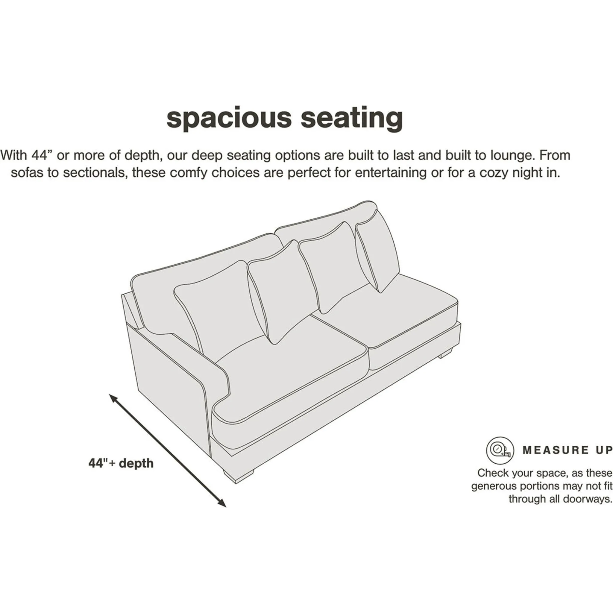 Lindyn 6 Piece Sectional with Chaise