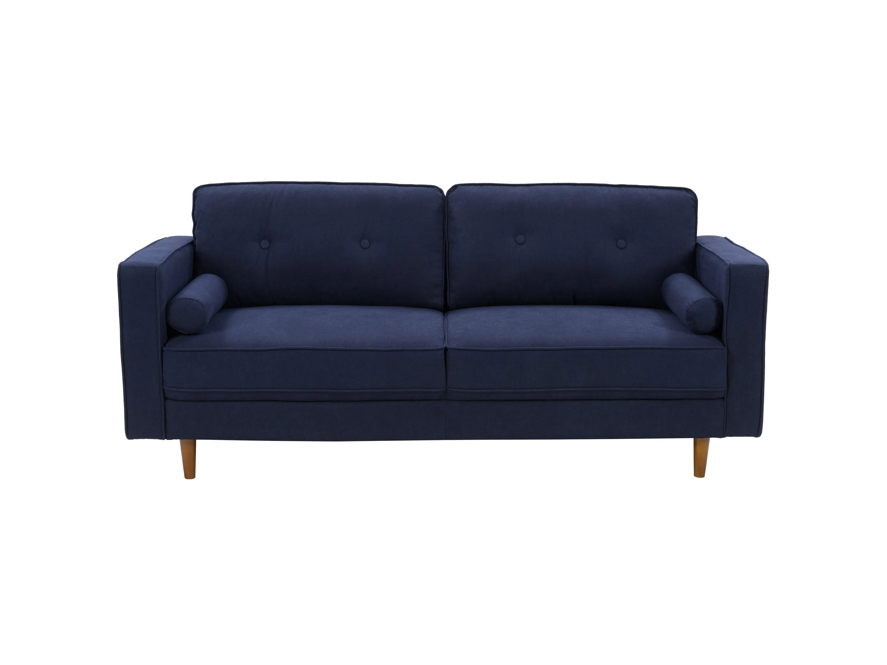 Navy Blue Sofa and Chair 2 Piece Set