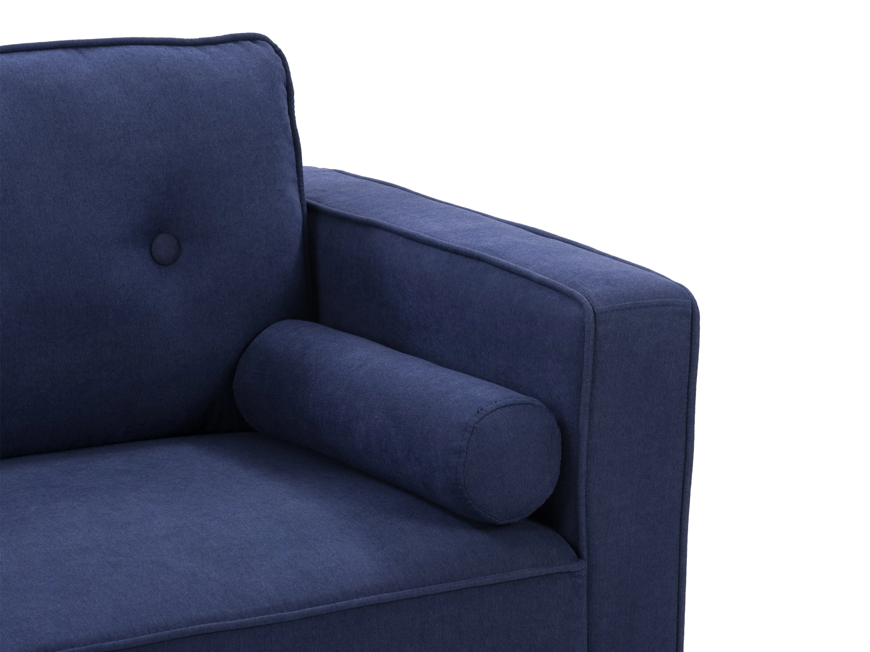 Navy Blue Sofa and Chair 2 Piece Set