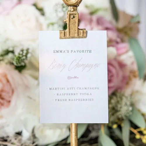 OVAL BAROQUE STANDING FRAME - GOLD