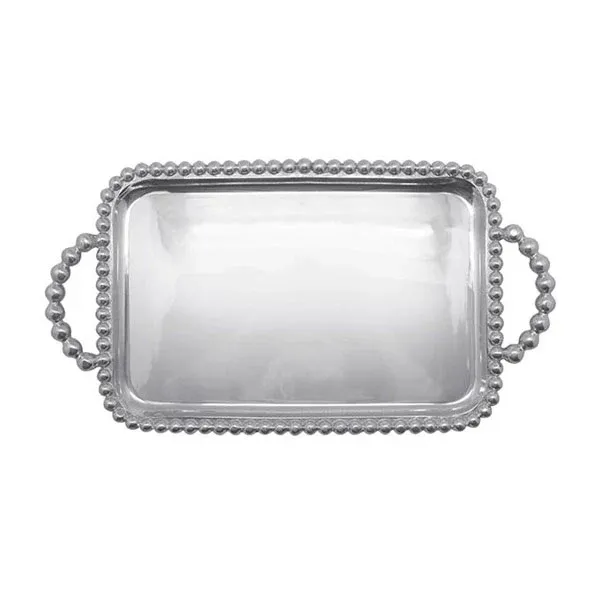 Pearled Medium Service Tray