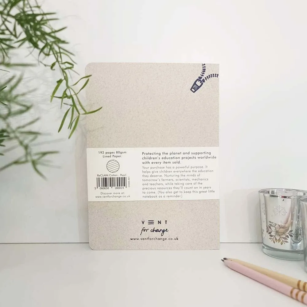 RECLAIM Recycled Cotton Notebook