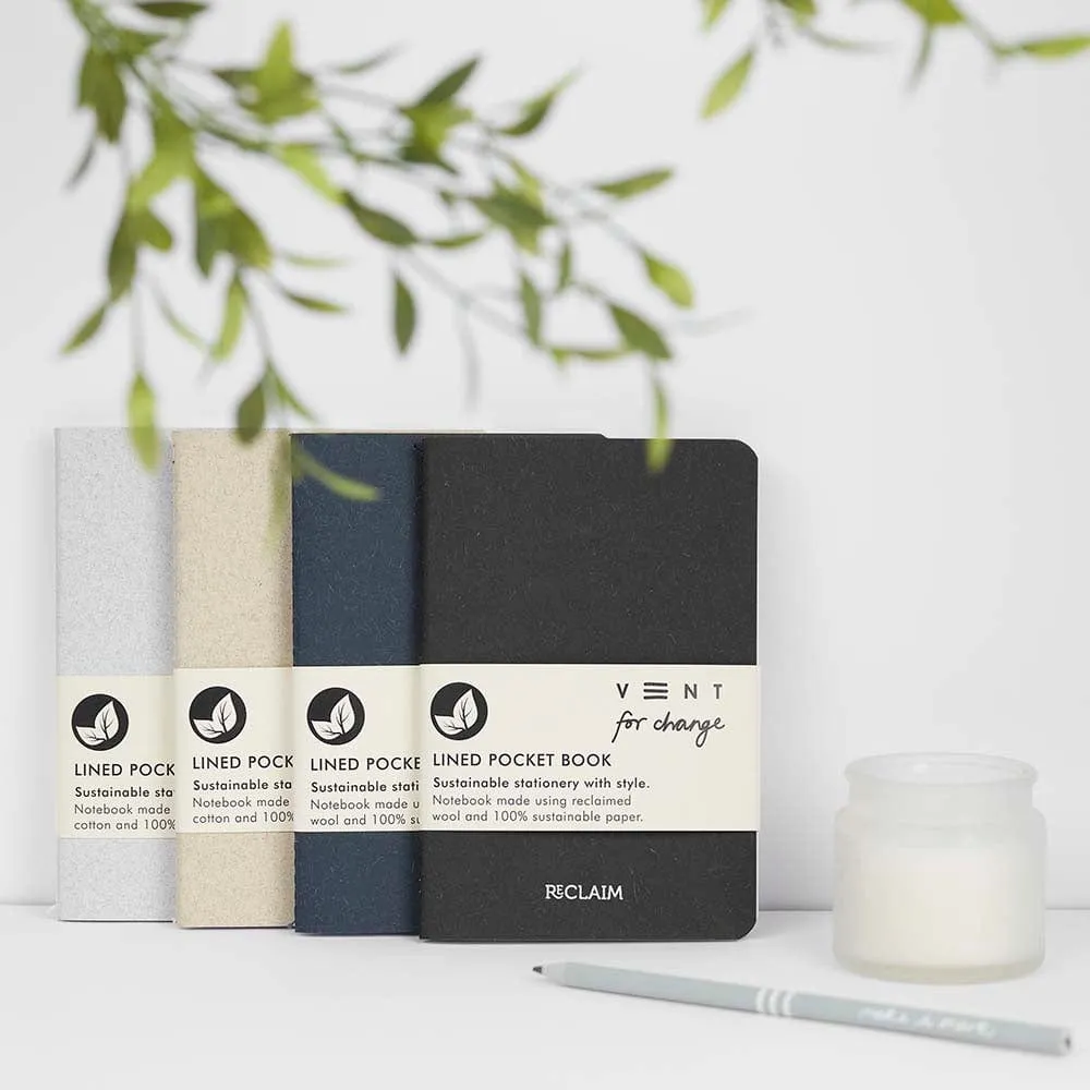 RECLAIM Recycled Cotton Notebook