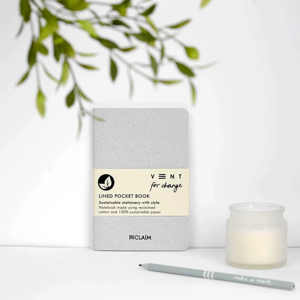 RECLAIM Recycled Cotton Notebook