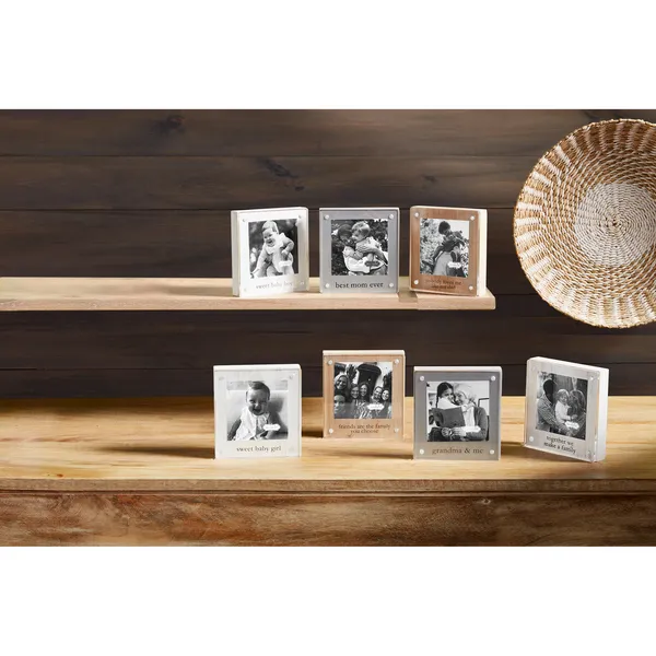 SWEET BABY BOY ACRYLIC BLOCK FRAME