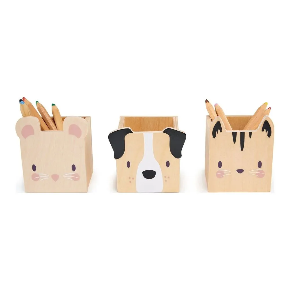 Tender Leaf Pet Pencil Holders