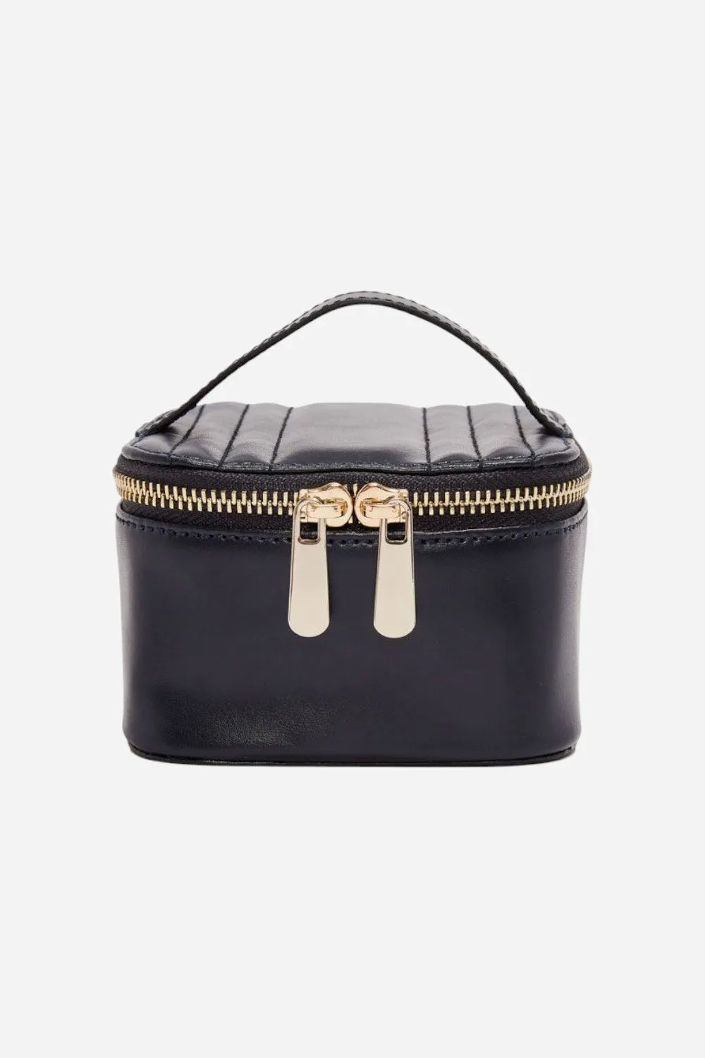 Wolf 1834 Maria Zip Jewelry Cube in Navy